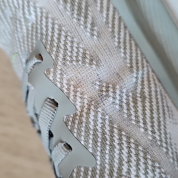 Hoka Gray and Green Running Shoes Size 8 Used - Picture 8 of 9